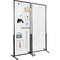 StarTech.com 2 stuks rasterwandpanelen - Tower draadraster presentatiestandaard