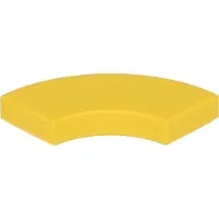 LEGO 2x2 tegels, ronde hoek 27925 - 50 stuks, geel