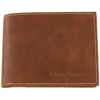 Bruno Banani Leer portemonnee Buffalo Wallet Cognac Lichtbruin