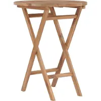 Prolenta Maison Exclusive - Tuintafel, inklapbaar, 60 cm, massief teakhout