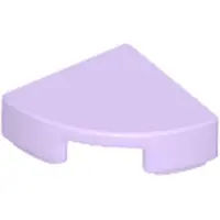 LEGO 1x1 tegels, ronde hoek 25269 - 250 stuks, lavendelkleurig