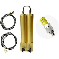 OEM TUXING luchtcompressorfilter, 408 mm groot, met veiligheidsventiel, model L408mm met veiligheidsventiel
