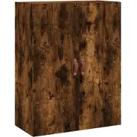 Syfax Wandkast 69,5x34x90 cm gerookt eikenkleurig