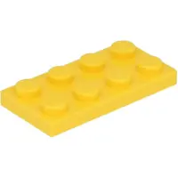 LEGO 250 stuks 3020 Platen, 2x4, Basissteentjes, Geel