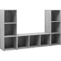 Syfax | TV-kast | 3 pcs 37 x 35 x 107,5 cm