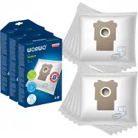 WORWO 12x zakken voor iRobot Roomba CleanBase i3+, i4+, i7+, j7+, s9+ stofzuigers