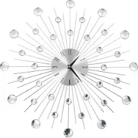 Syfax Wandklok met quartz-mechanisme 50 cm modern ontwerp