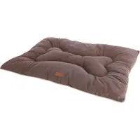 Kerbl Hondenbed, BENNO, 80 x 60 cm, bruin, chenille stof, ondergrond, dierenbed