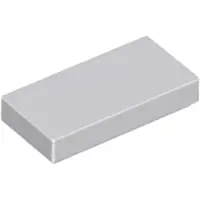 LEGO 1x2 tegels 3069 - 100 stuks, lichtblauwgrijs