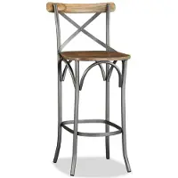 Prolenta Maison Exclusive - Barkruk Mango, massief hout