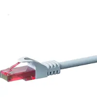 Danicom CAT6 netwerkkabel, U/UTP, 7,5 meter, wit, 100% koper