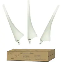 OEM Windturbinebladen, constructie van koolstofvezel en nylon, lichtgewicht ontwerp, bladtechnologie 3DW, 3 bladen