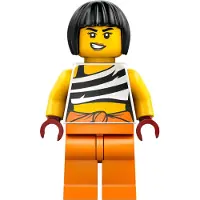 LEGO City: Figuur "Vrouw met gestreepte top"