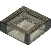 LEGO 1x1 tegels 3070 - 100 stuks, transparant bruin