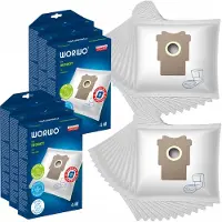 WORWO 24 stuks zakken voor iRobot Roomba CleanBase i3+, i4+, i7+, j7+, s9+ stofzuigers
