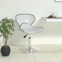 Prolenta Maison Exclusive - Barkruk, wit, kunstleer