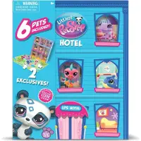 Northix Huisdierenhotel speelset met accessoires voor Littlest Pet Shop