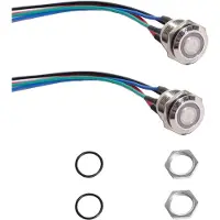 Zree Moderne LED-Wandlamp voor Binnen - 6W - Wandlamp - Boven- en Onderverlichting - Aluminium - Geschikt voor Binnen- en Buitengebruik - Warm Wit Licht - Zwart - 4 Stucks
