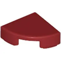 LEGO 1x1 tegels, ronde hoek 25269 - 250 stuks, donkerrood