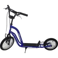 Kubisport Kickscooter met luchtbanden, Passat, 14/12 inch, blauw