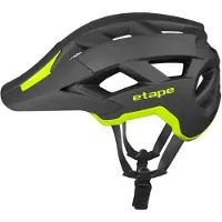 Etape Helm X-Ray - antraciet-limoenkleurig, mat - Maat S-M (55-58 cm)