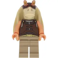 LEGO Star Wars minifiguur: Gungan soldaat, bewapend, uit set 7929