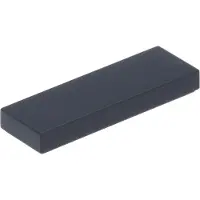 LEGO 1x3 tegels 63864 - 50 stuks, zwart