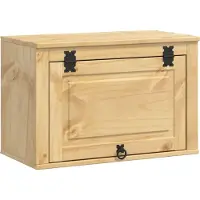 vidaXL Kast SKI HoningBruin 60 x 32 x 40 cm Massief grenenhout