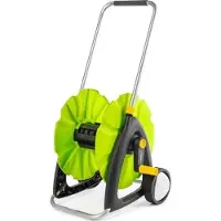 Fieldmann Tuinslanghaspel, FZH 1160, geschikt voor slangen tot 60 meter (1/2 inch), aluminium handvat, roestbestendig, lichtgewicht