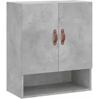 Syfax Wandkast 60x31x70 cm bewerkt hout betongrijs