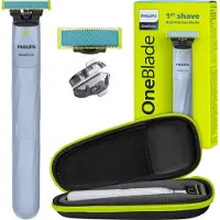 Philips OneBlade First Shave QP1324/20 scheerapparaat voor tieners + etui