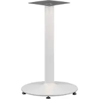Stema - Metalen Tafelbasis - Wit - 46 cm - Verstelbare Voetjes