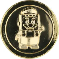LEGO Super Mario: Gouden verzamelmunt (65 mm)