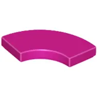LEGO 2x2 tegels, ronde hoek 27925 - 50 stuks, magenta
