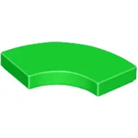 LEGO 2x2 tegels, ronde hoek 27925 - 50 stuks, lichtgroen
