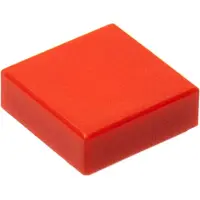 LEGO 1x1 tegels 3070 - 250 stuks, rood