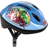 Stamp AVENGERS fietshelm, maat S (54-60 cm), geschikt voor jongens vanaf 4 jaar, verstelbare banden, EPS-structuur