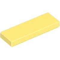 LEGO 1x3 tegels 63864 - 50 stuks, lichtgeel
