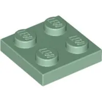 LEGO 3022 Sandgrün (zandgroen), 250 stuks