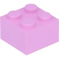 LEGO 2x2 steen 3003 - 100 stuks, lichtroze