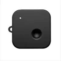 INF Beschermende siliconen hoes compatibel met Nothing Ear (3) Bluetooth-oortjes - Schokbestendig & Stofdicht Black