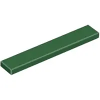 LEGO 1x6 tegels 6636 - 50 stuks, donkergroen