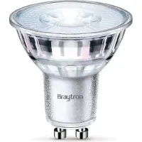 Braytron 3x GU10 4,8W LED reflectorlamp, glas (synthetisch), neutraal wit, 4200K, 360 lm, spotlamp