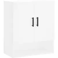 Syfax Wandkast 60x31x70 cm bewerkt hout wit