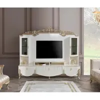 AEA Wohnwand TV-Schrank Wohnzimmer Set Wohnmöbel Modern Wohnzimmer
