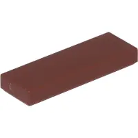 LEGO 1x3 tegels 63864 - 250 stuks, roodbruin