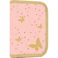 Oxybag etui, 1 vak, 2 kleppen, leer, OXY GO Butterfly