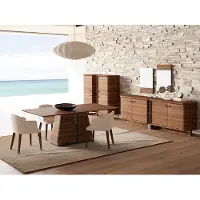 AEA Luxus Essgruppe Komplett 10tlg Esstisch Design Sideboard Esszimmer 2x Schrank