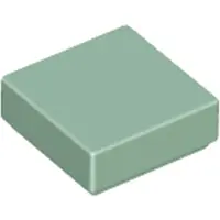 LEGO 1x1 tegels 3070 - 100 stuks, zandgroen