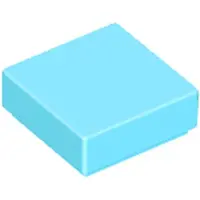 LEGO 1x1 tegels 3070 - 250 stuks, medium azuurblauw